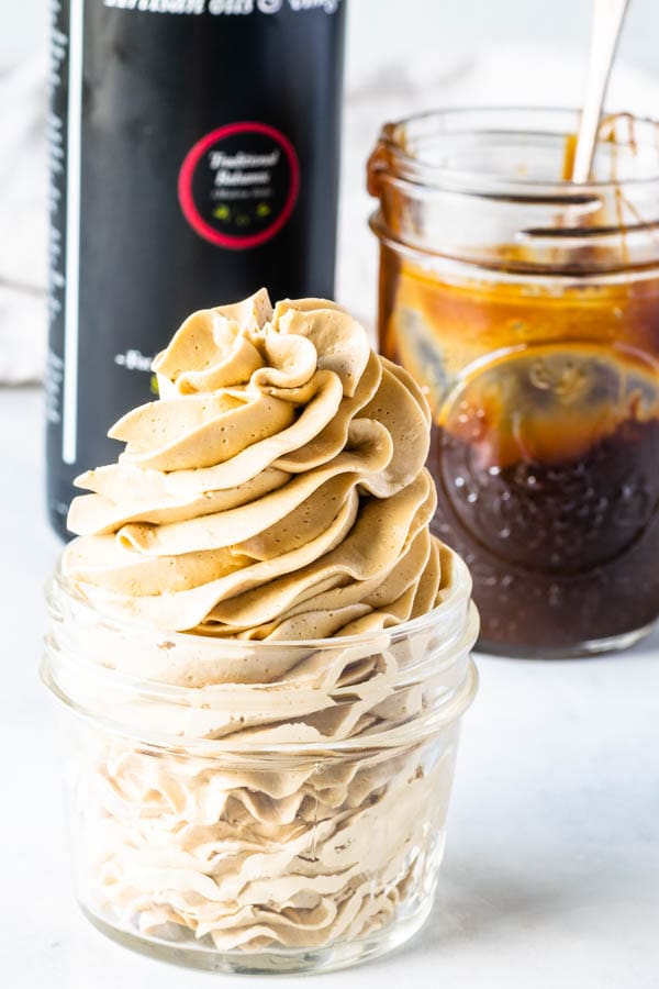Balsamic Caramel Swiss Meringue Buttercream: A Flavorful Twist